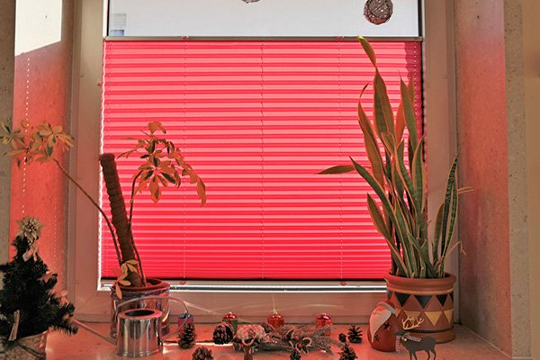 pleated blinds